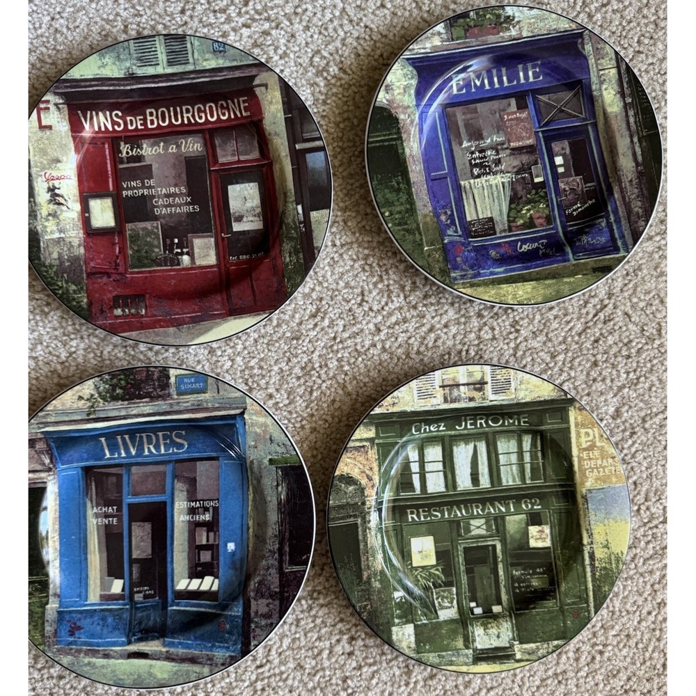 Livres Sakura French Bistro Plate By Chiu Tak Hak Art In Motion